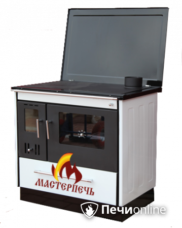 Отопительно-варочная печь МастерПечь ПВ-08 с духовым шкафом, 11 кВт